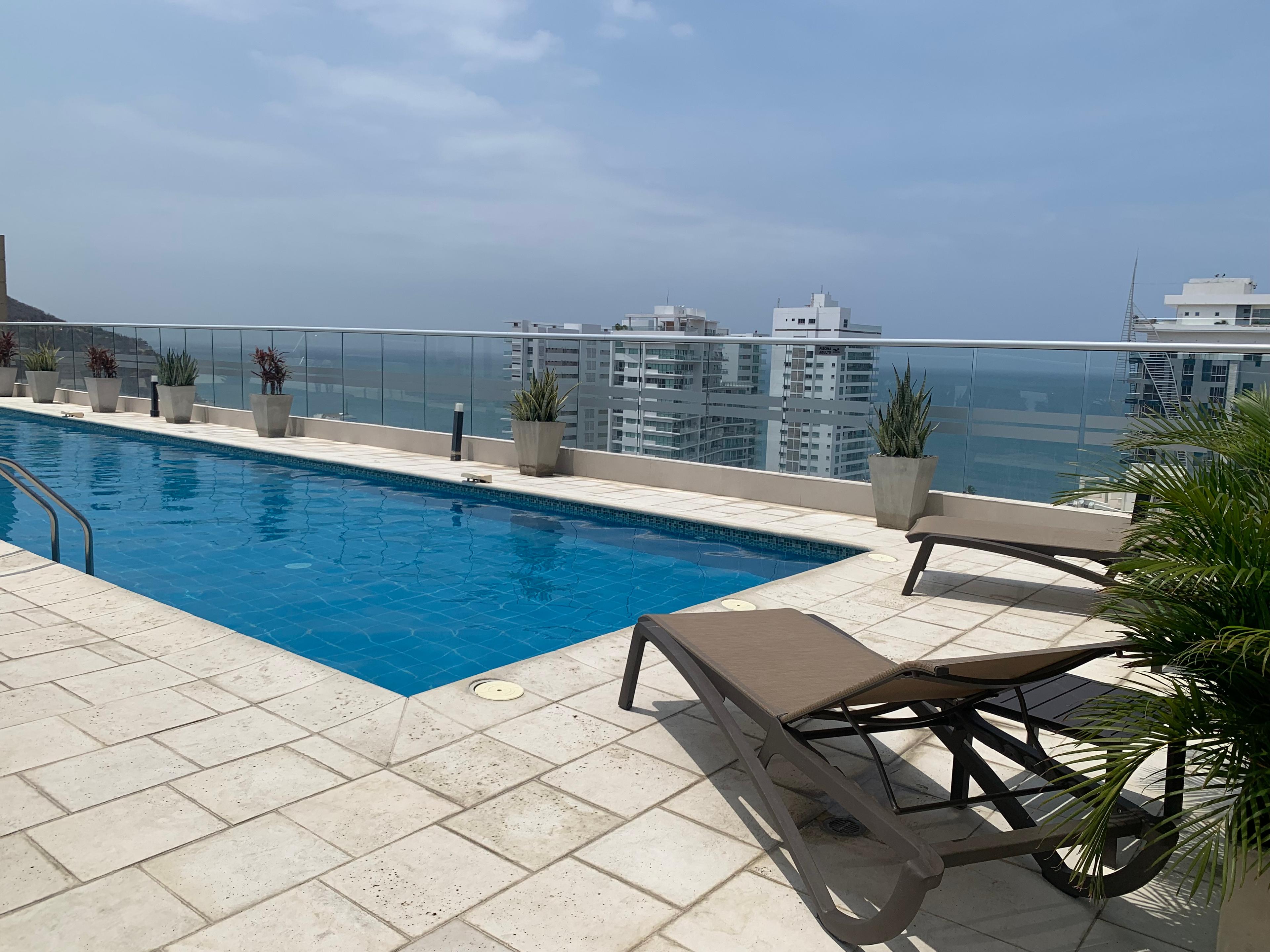 Salguero Suites apto 410 con vista lateral al mar y a 200 mts de la playa photo 18